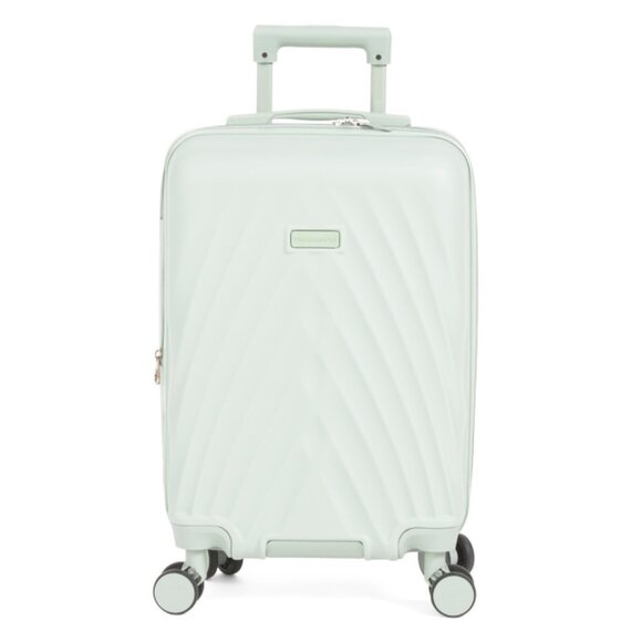 VINCE CAMUTO Green 20in Hazel Hardside Carry-on Spinner With Packing Cubes - Picture 1 of 2